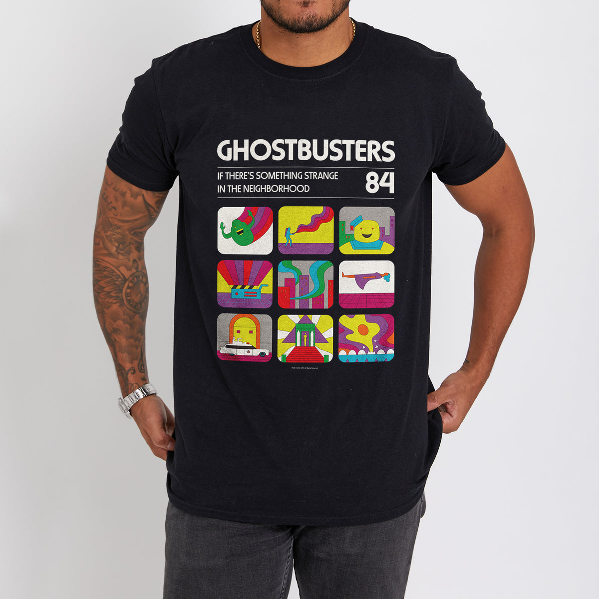 Ghostbusters &#39;84 Black Unisex T-Shirt