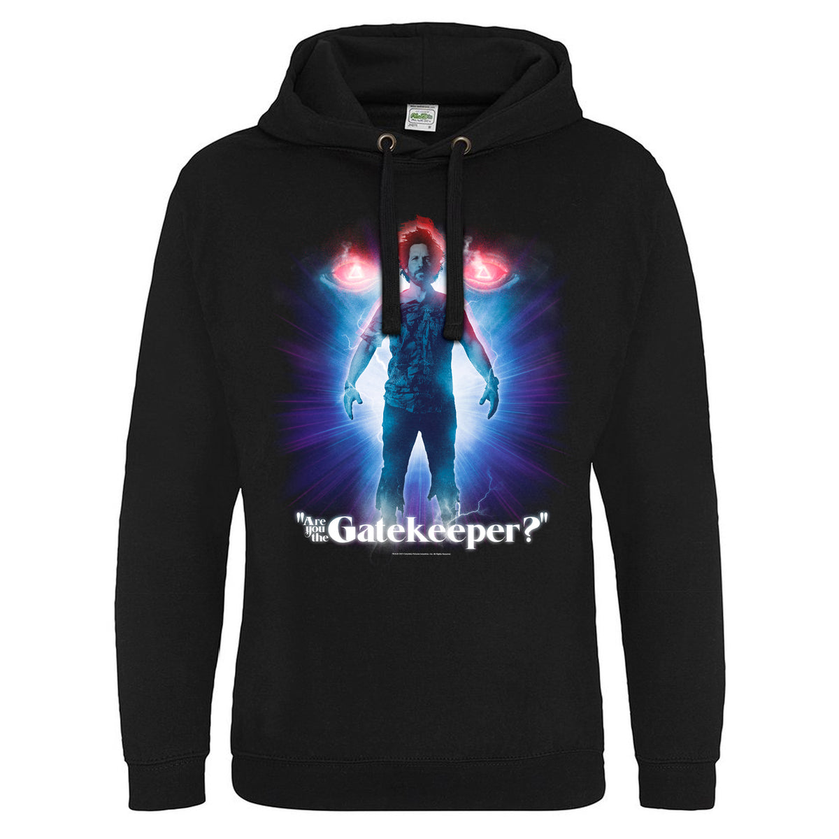 &quot;Are you the Gatekeeper?&quot; Unisex Black Hoodie
