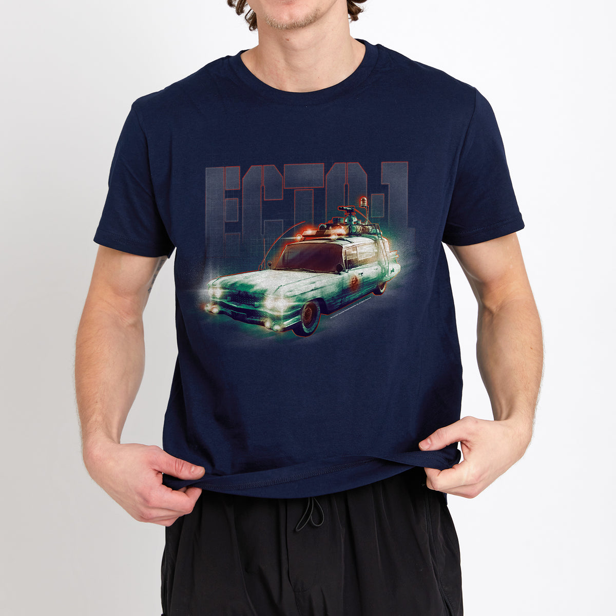 Ecto-1 Afterlife Unisex Navy T-Shirt