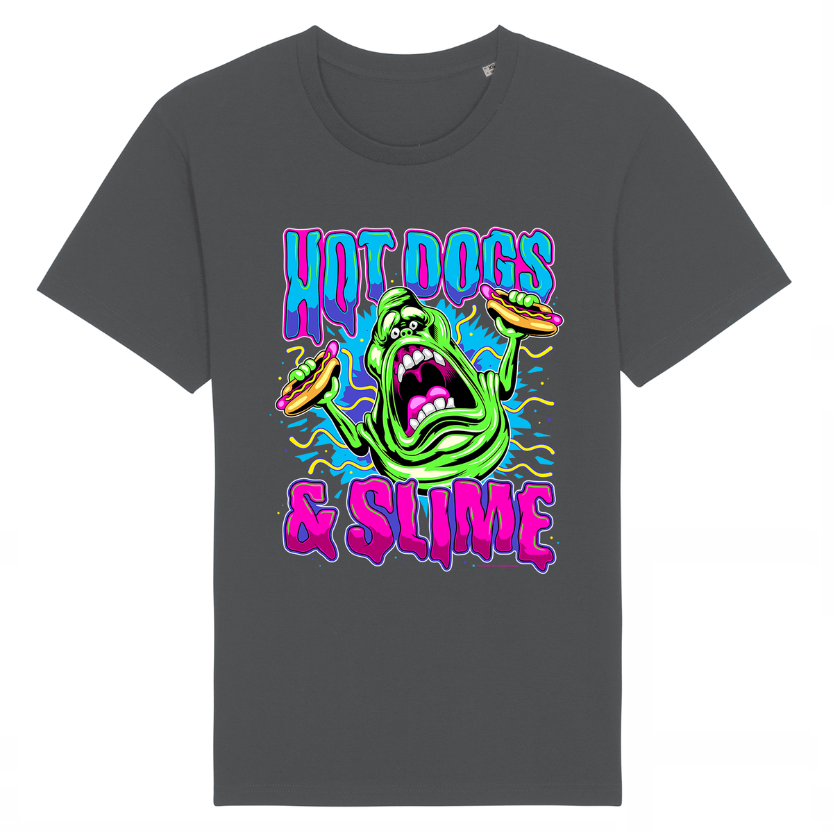 Hot Dogs &amp; Slime Grey Unisex T-Shirt