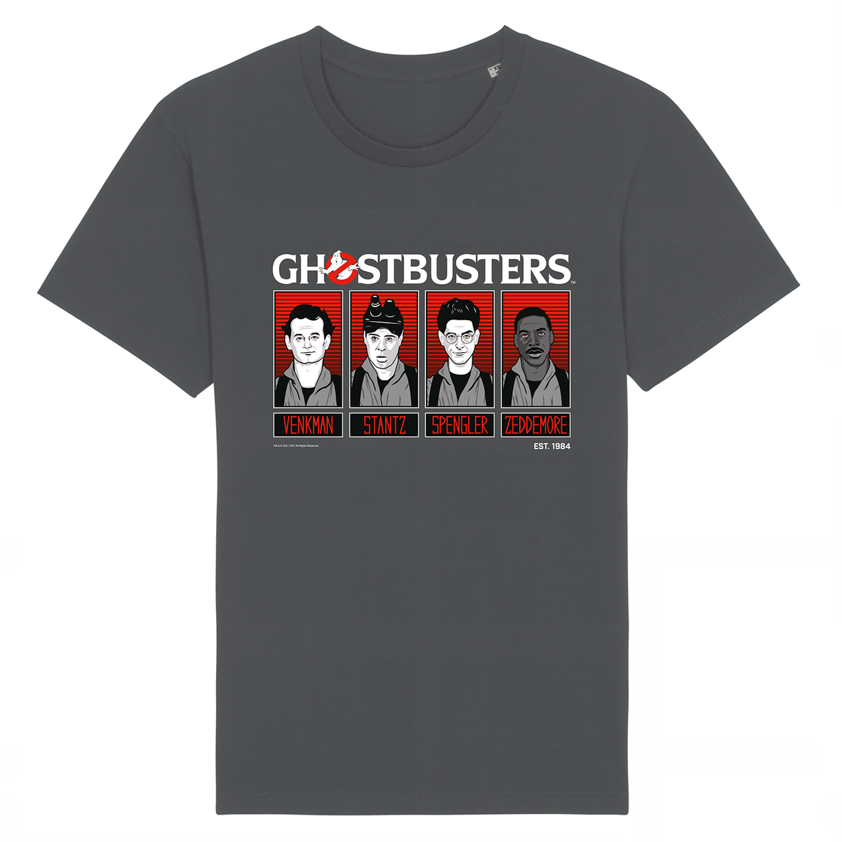 Ghostbusters Crew Grey Unisex T-Shirt