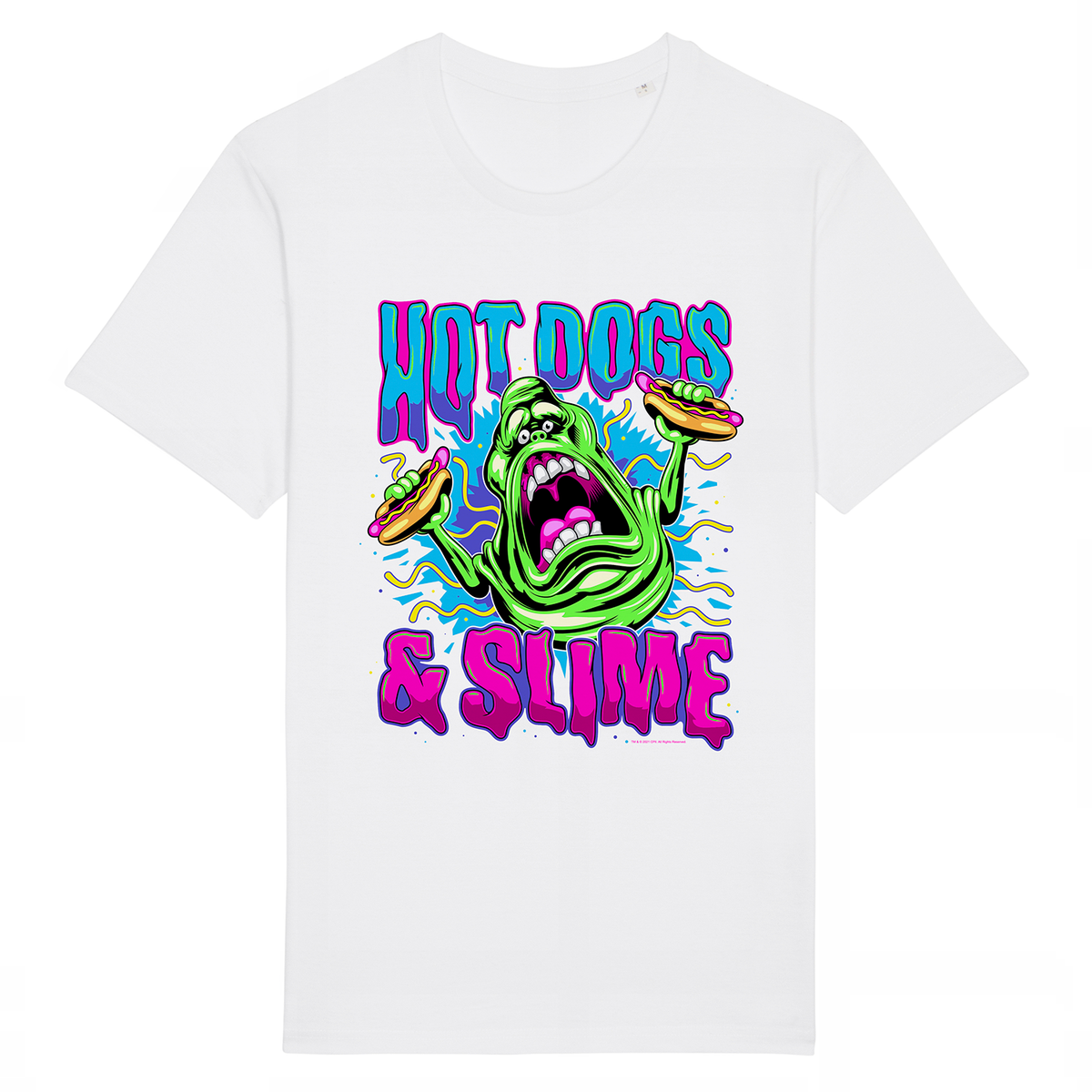 Hot Dogs &amp; Slime White Unisex T-Shirt