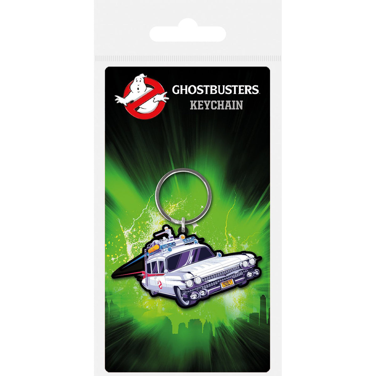 Ghostbusters Ecto-1 Mobile Rubber Keyring