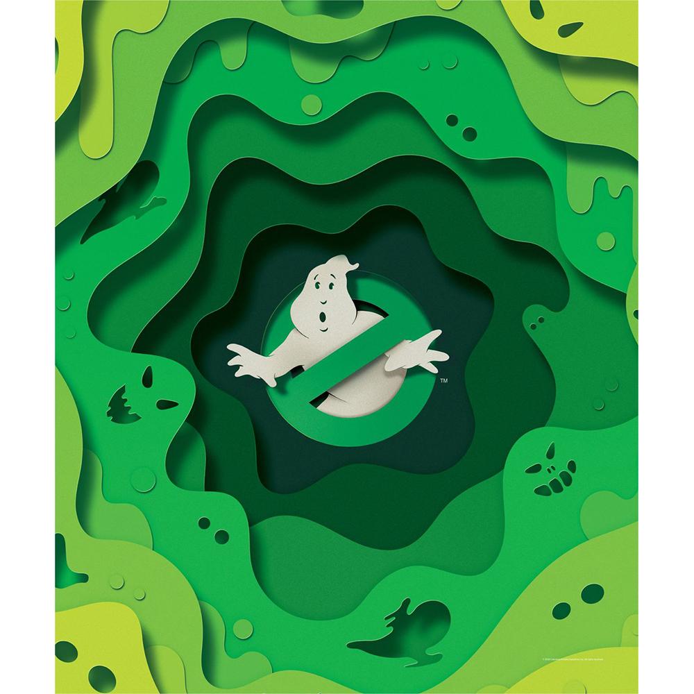 Ghostbusters Slime Logo Fleece Blanket