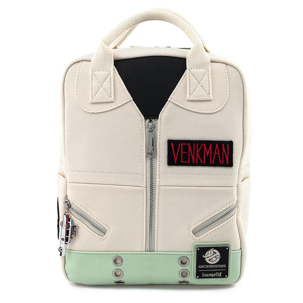 Ghostbusters Venkman Cosplay Square Canvas Backpack